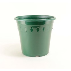 Pots décor Europa Ø19 cm (x5) - vert sapin
