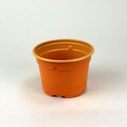 Pots ronds Ø9 cm (x20) - orange