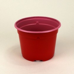 Pots ronds Ø10.5 cm (x20) - rouge